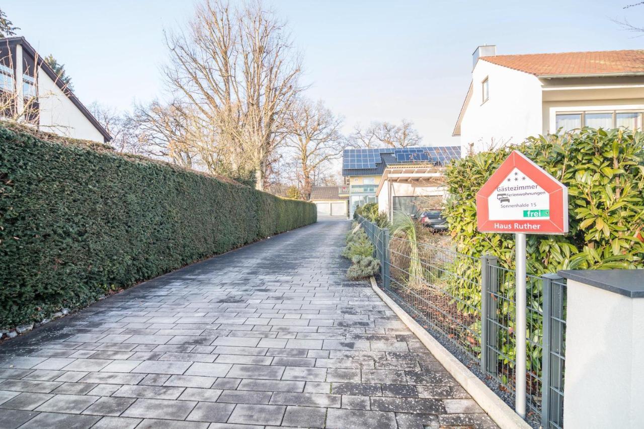 Haus Ruther - Wohnung 2 Bad Saulgau Dış mekan fotoğraf